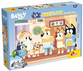 Пъзел, Lisciani, Bluey, Двулицев пъзел 24 части