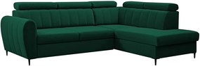 Ъглов диван Forio L-Prasino-Right