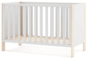 Бяло/естествено детско легло 60x120 cm Esteban - Marckeric