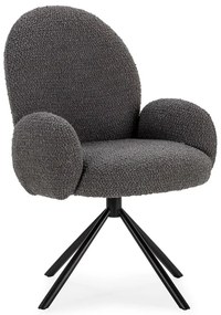 Тъмносив фотьойл Dario - Marckeric