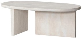 Масичка за кафе от масивно манго в естествен цвят 110x60 cm Seam – WOOOD