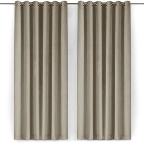 Бежова затъмняваща завеса 140x250 cm Velto – Filumi