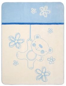 Baby Matex - Одеало Teddy 75/100 синьо 24