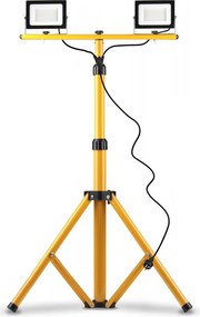 Halogen LED budowlany na statywie 2x20W RSL001-20N