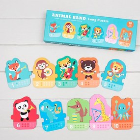 Пъзел (брой части 10) Animal Band – Rex London