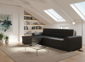 Ъгъл диван Comfort-Left-Black