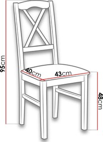 Стол Nile XI - sonoma - gkri