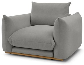 Сиво кресло Ernest – Bobochic Paris