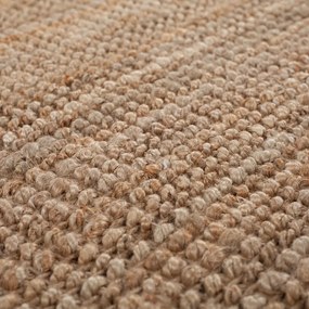 Кафяв килим от юта , 120 x 170 cm Jute - Flair Rugs