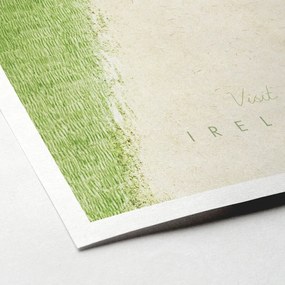 Плакат , 30 x 40 cm Ireland - Travelposter
