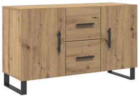 857325 vidaXL Сайдборд, дъб артизан, 100x36x60 см, инженерно дърво