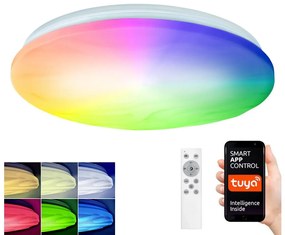 Solight WO792 - LED RGB Димируема лампа WAVE LED/30W/230V Wi-Fi Tuya + д.у.