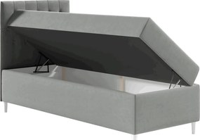 Тапицирано легло Junior Filip I-Gkri-Дължина: 90 cm-Aristera