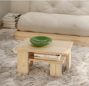 Масичка за кафе от масивен бор в естествен цвят 45x68 cm Japan – Karup Design