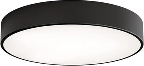 Таванно осветително тяло със сензор CLEO 4xE27/24W/230V, диаметър 50 см, черно