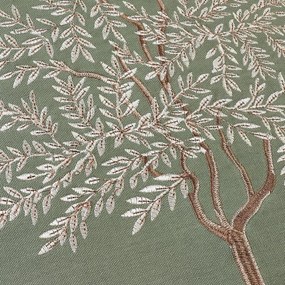 Памучна декоративна възглавница 45x45 cm Woodland Trees Embroidered – Catherine Lansfield