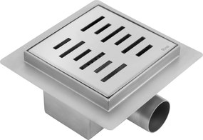 Линеен отводнител REA LINE Nickel Brush 12x12