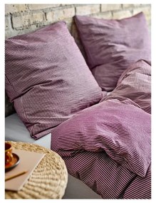 Лилаво единично памучно спално бельо 140x200 cm Cheerful – Södahl