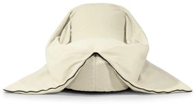 Кафяв детски пуф от букле Cocoon 120 – SLOWDOWN