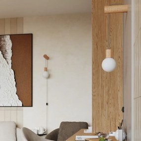 Стенна лампа естествена Arcadia – Sollux