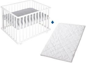 Бяла кошара за игра 100x75 cm Roba style - Roba