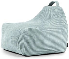 Детски пуф от рипсено кадифе в цвят мента Game Amuse – SLOWDOWN