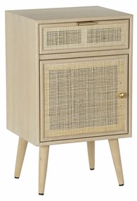 Нощно шкафче DKD Home Decor Дърво от пауловния Дървен MDF (42 x 36.5 x 71 cm)