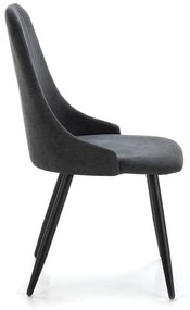 Тъмносиви трапезни столове в комплект от 4 броя Mani - Marckeric