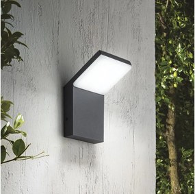 Ideal Lux - LED външен стенен осветител STYLE LED/8,5W/230V 3000K CRI 90 IP54 черен