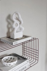 Бордо на няколко нива метален стенен рафт 70 cm Wire – Mette Ditmer Denmark