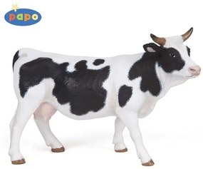 Papo - Фигурка Black and White Cow