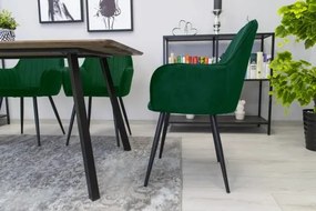 Кадифен стол Smaragd VELVET