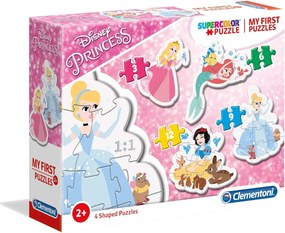 Clementoni - Пъзел My First Puzzle Disney Princess 20813  3+6+9+12ч.