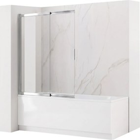 Плъзгащ се параван за вана REA Dario Chrome 100