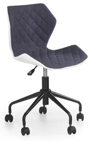 Офисен стол MUNA бял/сив