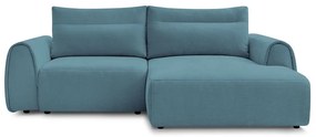 Син ъглов диван Aden – Bobochic Paris