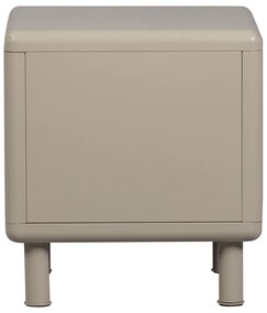 Бежово метално нощно шкафче Rune – WOOOD