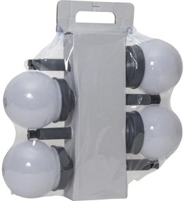 Комплект от 4 външни слънчеви лампи, височина 27 см Globus - Star Trading