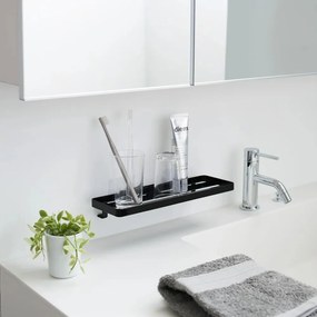 Матово черно стоманен рафт за баня без пробиване Film Hook – YAMAZAKI