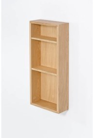 Стенен рафт за баня от дъбова дървесина Slimline - Wireworks