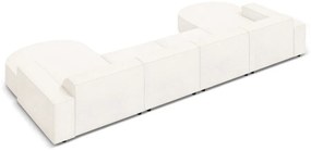 Бежов ъглов диван (U-образен) Jodie - Micadoni Home