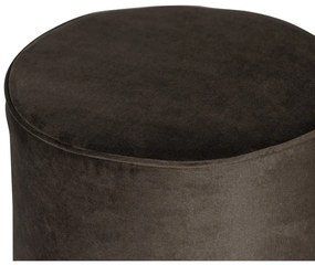 Пуф в маслинен цвят WOOOD Sara High