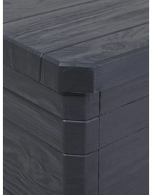 Тъмносива градинска кутия за съхранение Woodys – Toomax