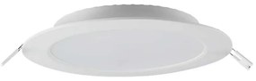 LED Лампа за окачен таван LED/3W/230V Ø 9,5 см 3000K бял