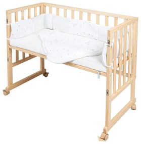 Детско креватче на колелца 90x45 cm естествено Star Magic – Roba