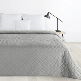 Стилна сива покривка за легло  Ширина: 220 см | Дължина: 240 см