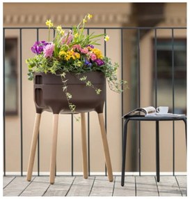 Пластмасов самонапояващ се съд за отглеждане на растения Urbalive – Plastia