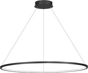 LED полилей на кабел SATURNO LED/57W/230V pr. 100 cm IP44 черен