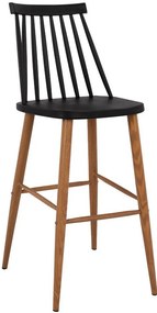 Бар стол Nolan-черен (4) парчета