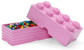 Светлорозова кутия за съхранение - LEGO®